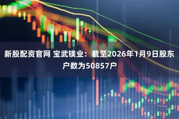 新股配资官网 宝武镁业：截至2026年1月9日股东户数为50857户